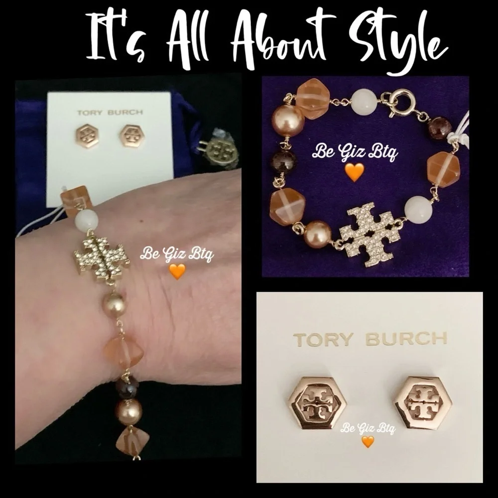🔥🔥🔥ONE ITEM DEAL OF THE DAY Tory Burch Authentic Bracelet Set Reduced Buy Now